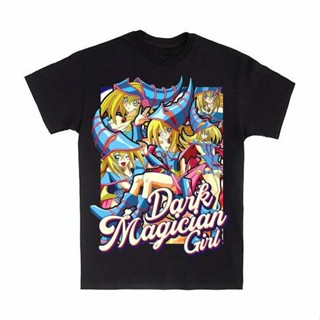 เสื้อยืดราคาถูกเสื้อยืดผ้าฝ้ายCOTTON เสื้อยืดคอกลม ผ้าฝ้าย พิมพ์ลาย Dark Magician Yu Gi Oh แฟชั่นคลาสสิก สําหรับผู้ชาย