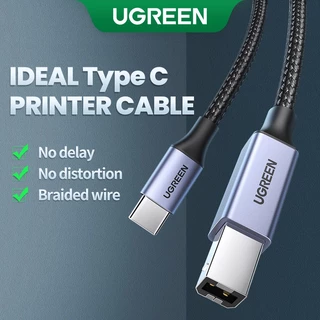 Ugreen สายเคเบิ้ล Usb C To Usb Type B 2 . 0 สําหรับ for Printer Type C สแกนเนอร์