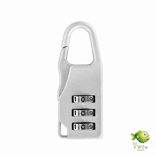 YOYO กุญแจล็อคกระเป๋าเดินทาง แบบตั้งรหัส 3หลัก กุญแจล็อคเอนกประสงค์ Luggage lock