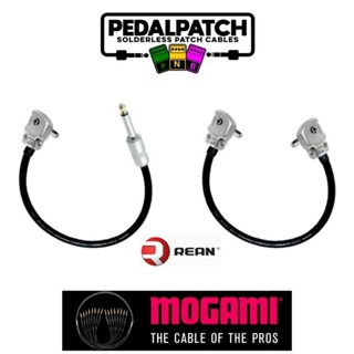 สายพ่วงเอฟเฟค PNB PATCH CABLE รุ่น REAN RP2RCF ใช้สายสัญญาณเสียง MOGAMI 2319 เลือกแบบสายและความยาวได้