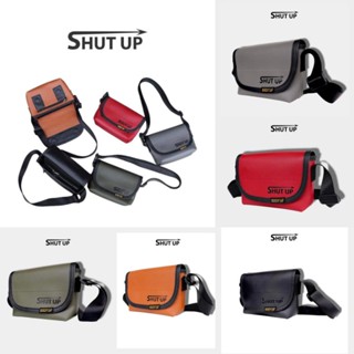 โปรส่งด่วนฟรี SHUT UP CROSS BAG 9.5 INC กระเป๋าสะพาย/คาดอก หนัง pu pvc กันน้ำ