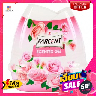 ฟาร์เซ็นท์ เจลหอมปรับอากาศ กลิ่นกุหลาบ 200 กรัม แพ็ค 3 Farcent Air Freshener Gel Ro