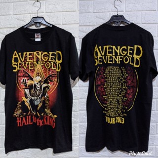 เสื้อยืด พิมพ์ลาย Avenged SEVENFOLD BAND