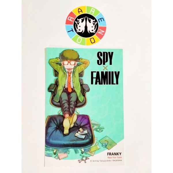 โปสการ์ด Spy x family เบอร์ 8