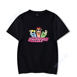 PONER ♈■Anime The Powerpuff Girls T-Shirt Men Women Unisex Casual Graphic Tees_02