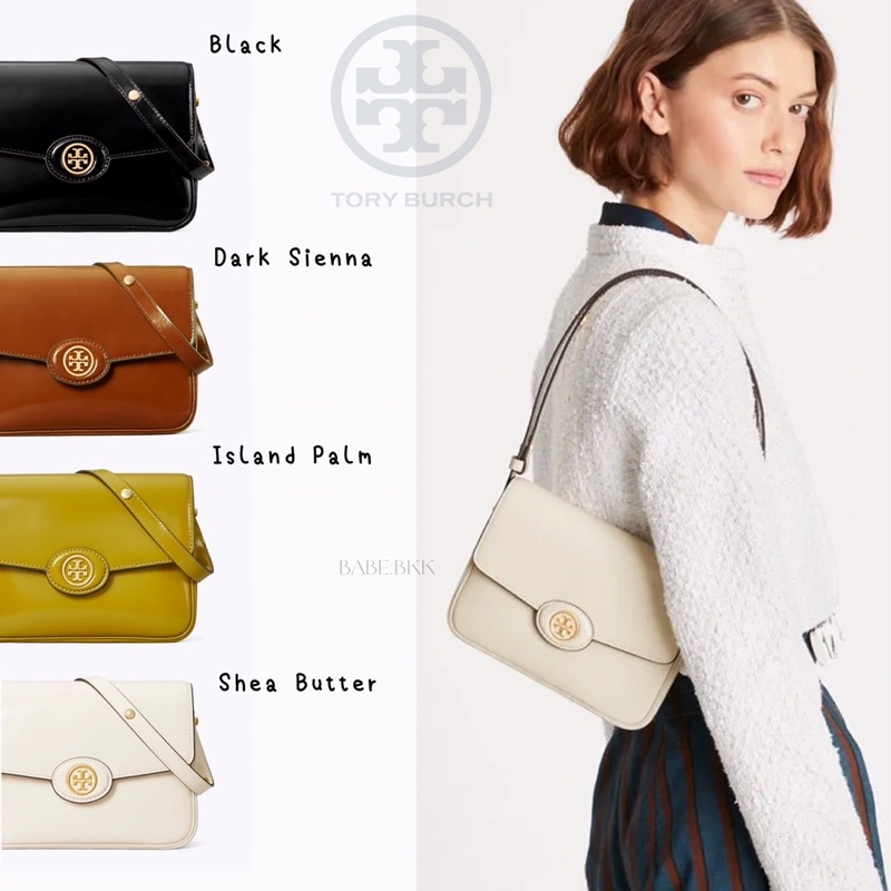 Tory Burch Robinson Spazzolato Convertible Shoulder Bag