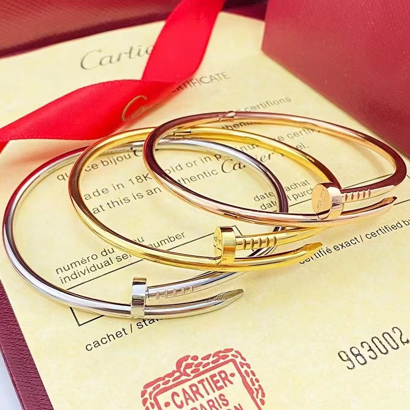 สร้อยข้อมือ 여성 เล็บ titanium สีเงิน ขนาด 3 มิลลิเมตร เครื่องประดับสไตล์ยุโรปและอเมริกา เพิ่มเติมความสวยให้คุณ