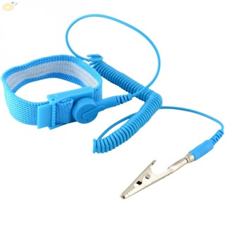 【VARSTR】Anti-Static Wrist Strap With Removable Alligator Clip 1 Pcs ESD Grounding Strap