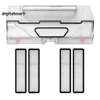 กล่องเก็บฝุ่น พร้อมฟิลเตอร์ อุปกรณ์เสริม สําหรับหุ่นยนต์ดูดฝุ่น Xiaomi Dreame D9