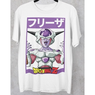 (พร้อมส่ง)เสื้อยืดชายเสื้อยืดผ้าฝ้ายเสื้อยืด รุ่น ฟรีสเซอร์ Frieza ดราก้อนบอลแซด (Dragon Ball Z Collection)_05