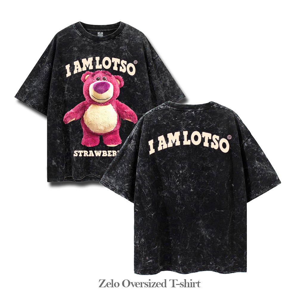 เสื้อยืดlotso Toy Story Vintage tee // Toy Story WashedLotso Toy Story Oversize tee