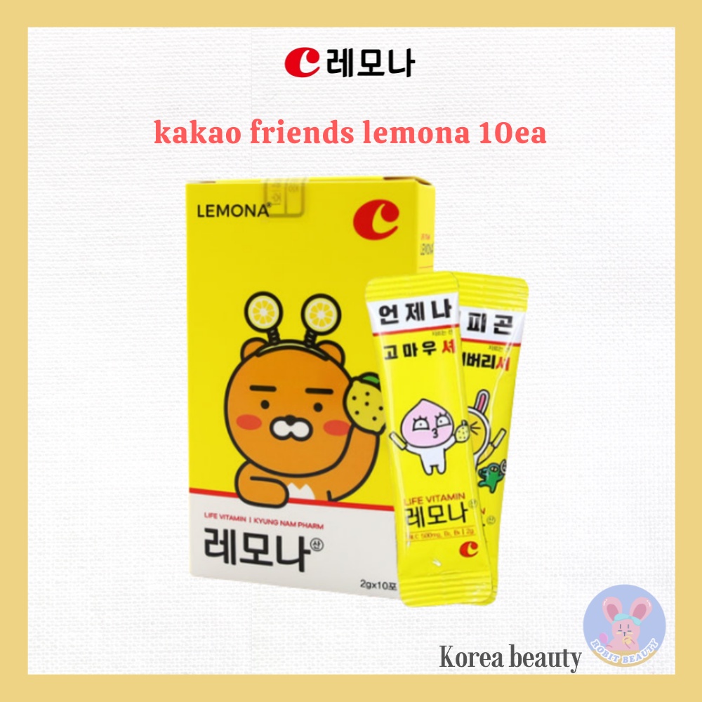 [LEMONA] Kakao Friends Lemona 10ea lemona / lemona vitamin c / vitamin c / vitamin c powder / kakao 