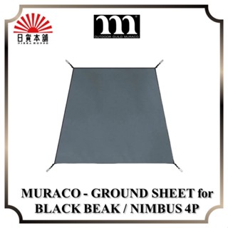 MURACO - GROUND SHEET for BLACK BEAK / NIMBUS 4P / Tent / Outdoor / Camping