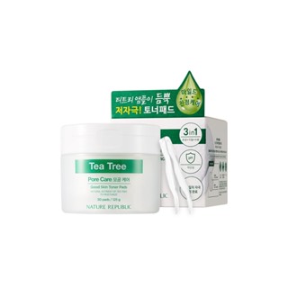 Nature Republic Good Skin Tea Tree Ampoule Toner Pad 125g