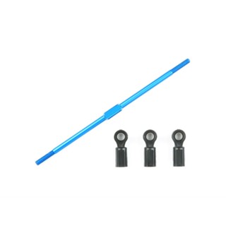 [ชุดแต่งรถบังคับ] TAMIYA 54195 OP.1195 M-05 Aluminum Turnbuckle Steering Rod ชุดแต่งทามิย่าแท้ rc