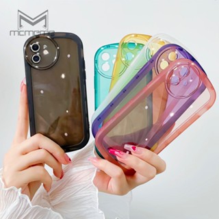 สําหรับ iPhone X XR XS Max 6 6s 7 8 Plus SE 2020 สีมาการอง ลูกกวาด ป้องกันเลนส์กล้อง นิ่ม TPU เคส