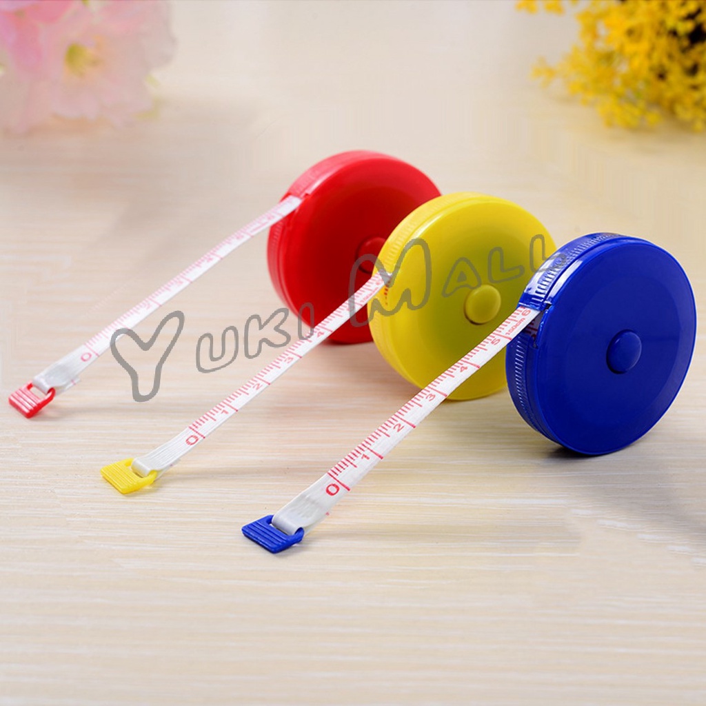 Yuki ตลับสายวัดตัว สายวัดเอว สายวัดรอบเอว **มาตราวัดเคลื่อไป 2 มิน**  ตลับเมตร - รูปที่ 7