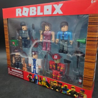 พร้อมส่ง💥 โมเดล Roblox ชุด#26 Fireman จำนวน 6 ตัว มาพร้อม Accessories สูง 7-9 cm ราคาถูก งานจีน