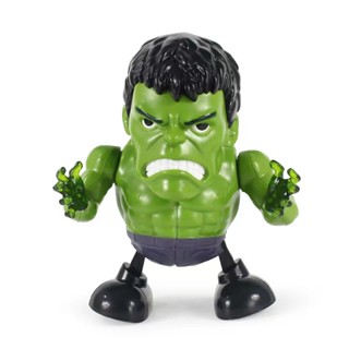 Hulk Hero Dance มีไฟที่ตาและแขนสองข้าง มีหลายเพลง【155G】