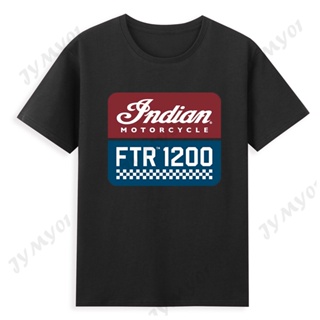 เสื้อที่ขายดีที่สุด Indianer รถจักรยานยนต์เสื้อยืดคุณภาพสูงผ้าฝ้าย Ouma Retro Four Seasons ยี่ห้อเสื้อยืดS-5XL