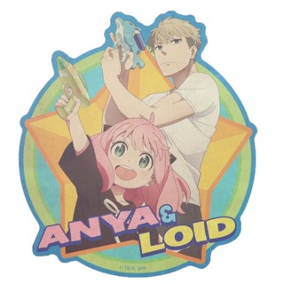 SPY FAMILY Travel Sticker Anya &amp; Lloyd