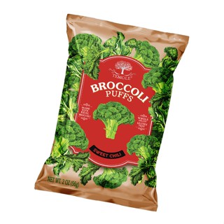 ทีโมล ขนมบอกโคลีอบกรอบ Temole Broccoli Puff Sweet Chilli 56g.