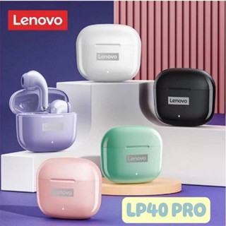 SP MOBILE หูฟังบลูทูธ หูฟังไร้สาย หูฟังTWS มีไมค์ในตัว Lenovo รุ่น LP40 Pro บลูทูธเวอร์ชั่น 5.1 IPX5 Bluetooth Earphones