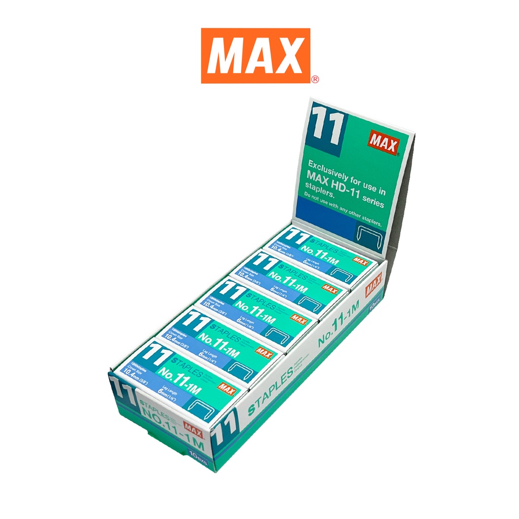MAX دبابيس دباسة 11-1M (علبة) — صورة 4