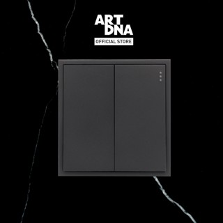 ART DNA รุ่น D3 Series Switch 2 Gang สีดำ design switch สวิต…
