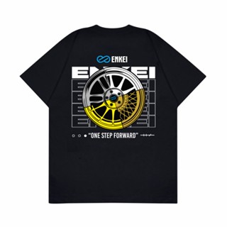 เสื้อยืด ลาย Sakazuki Enkei Wheels สําหรับผู้ชาย