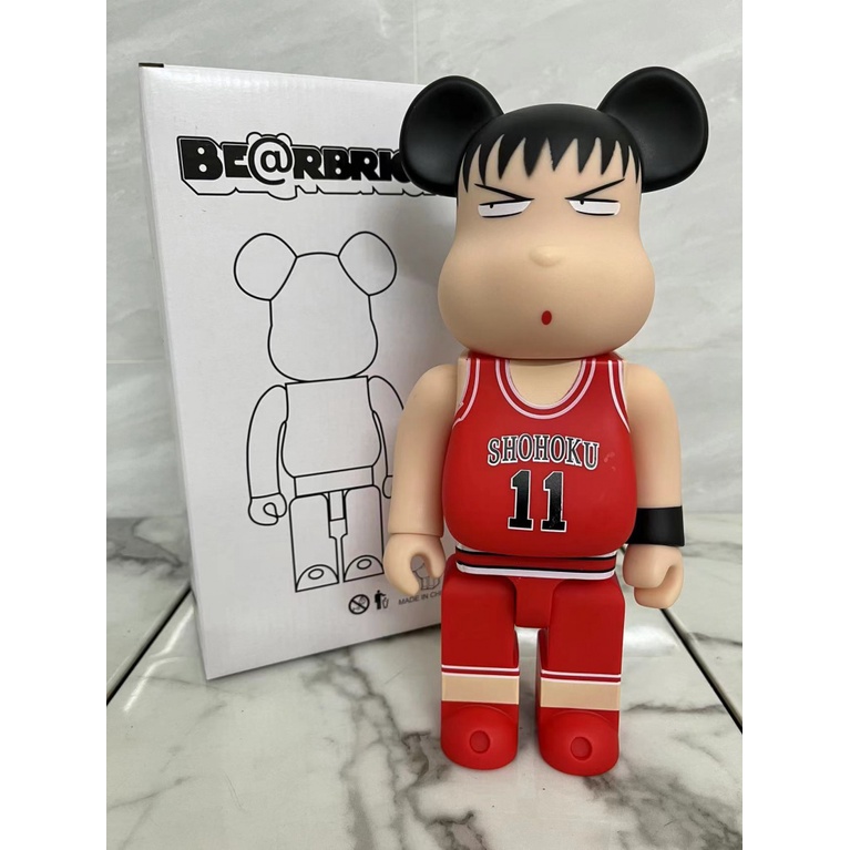 bearbrck400% ฟิกเกอร์ตัวต่อ รูปหมี Violent Cooper Rick Bear Gloomy Regular Version สําหรับตกแต่ง ราคา ถูกที่สุด ดีลบีเคเค แกลเลอรีภาพที่ 9