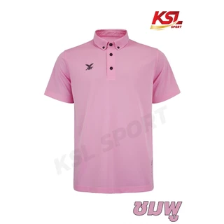 FBT เสื้อโปโล คอปก สีพื้น รุ่น B2C412 ไม่ร้อน ใส่สบาย ไม่ต้องรีด ชมพู/ส้ม/แดง/เหลือง/ม่วง/ขาว ของแท้