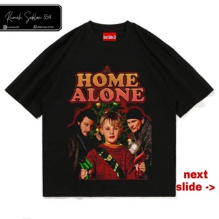 เสื้อยืด พิมพ์ลายภาพยนตร์ HOME ALONE HOME ALONE สําหรับผู้ชาย และผู้หญิง