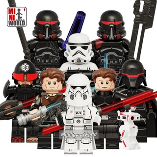 ของเล่นฟิกเกอร์ Star Wars ขนาดเล็ก ของขวัญ Kestis Heavy Assault Trooper Purge Trooper Flametrooper KT1066