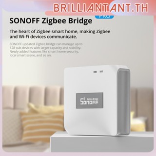 ใหม่ Soniff Zb Bridge- P Smart Home Zigbee 3.0 Bridge Pro รีโมทคอนโทรล Zigbee และอุปกรณ์ Wi-Fi บน Ewelink App Bri