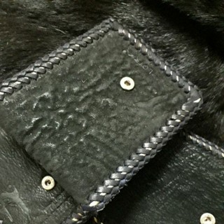 crocodile/ Genuine  alligator wallet กระเป๋าหนังจระเข้ shark wallet