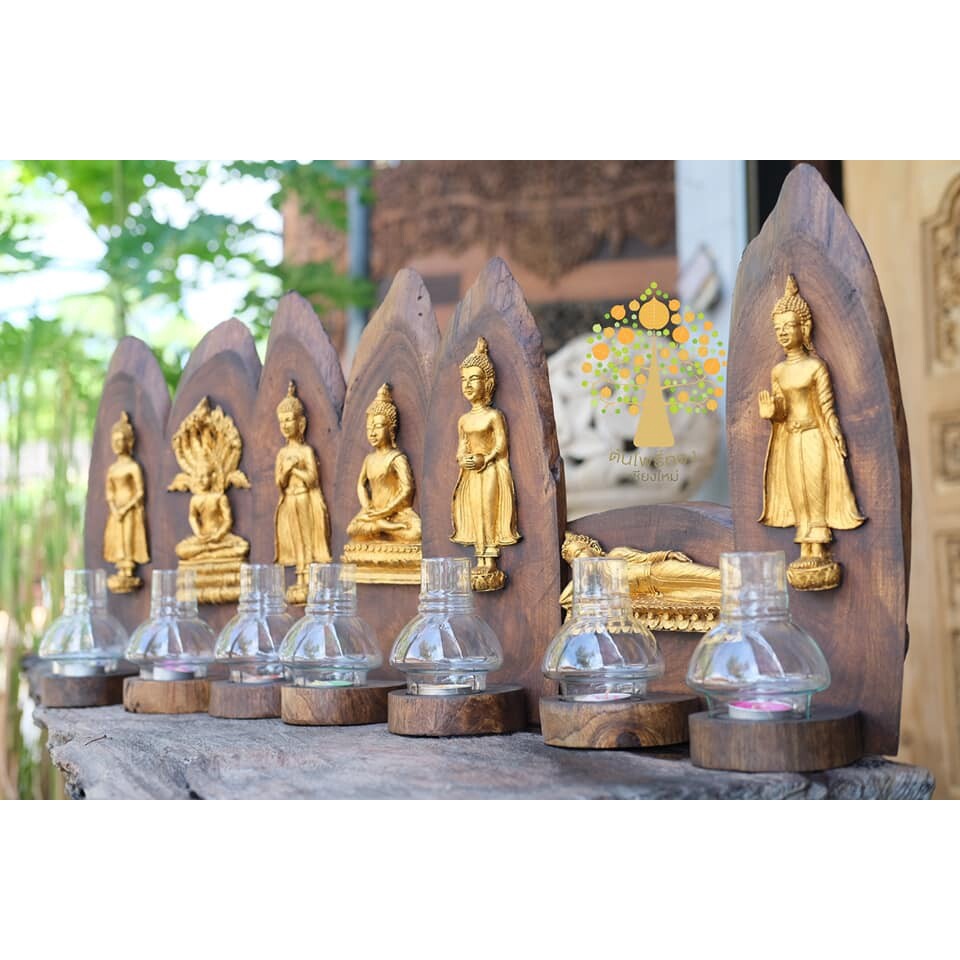 เชิงเทียนพระประจำวันเกิด T0047 - T0054