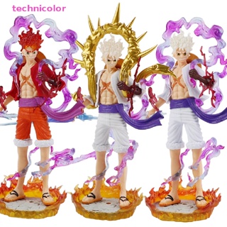 [technicolor] ฟิกเกอร์อนิเมะ One Piece Luffy GEAR 5 Nika Sun God ขนาด 21 ซม. ของเล่นสําหรับเด็ก พร้อมส่ง