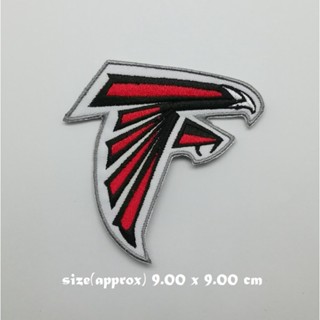 ตัวรีดติดเสื้อ Americasn football Atlanta Falcons ตกแต่งเสื้อผ้า แจ๊คเก็ต Embroidered Iron on Patch  DIY