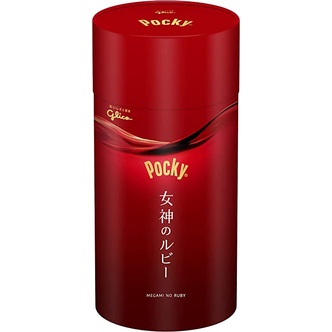 Ezaki Glico Pocky Goddess Ruby 1 box (6 bags included) Luxury Pocky  that goes well with chocolate and alcohol Directly from Japan