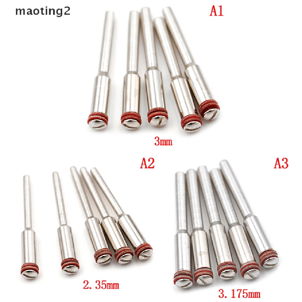 [maoytingHOT] 5 ชิ้น 3 มม./2.35 มม./3.15 มม.สกรู mandrel shank cut-off ผู้ถือล้อเครื่องมือโรตารี่ []
