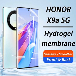 Honor X9a 5G Front HD / Matte Full Coverage ฟิล์มกันรอยหน้าจอไฮโดรเจล แบบนิ่ม แบบใส