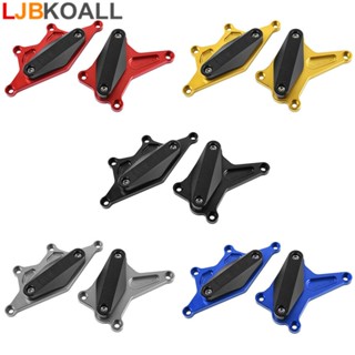 Ljbkoall ใหม่ ฝาครอบเครื่องยนต์อลูมิเนียม CNC สําหรับ 2013-2017 Honda CB500R CB500F CB500X 2014 2015 2016