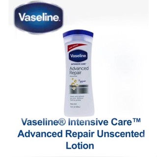 โลชั่นวาสลีน แอ๊ดวานซ์รีแพร์🇺🇸🇺🇸 Intensive Care, Advanced Repair Body Lotion, Unscented, 10 fl oz (295 ml)