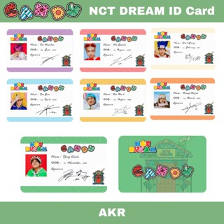 Nct DREAM CANDY ID CARD And PHOTOCARD DECO CANDY กระดาษเมมเบอร์ 7 ม.