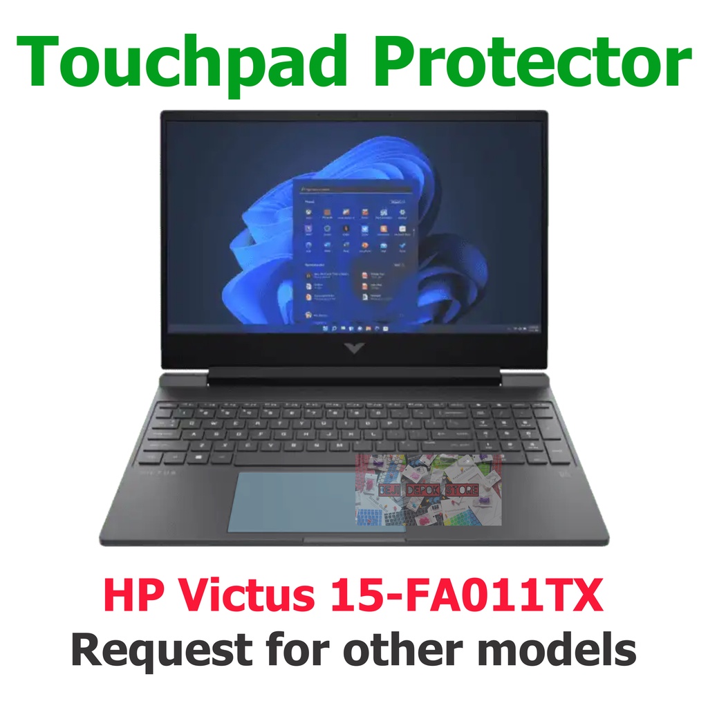 ตัวป้องกันทัชแพด HP Victus 15-FA011TX 15 FA011TX Gaming
