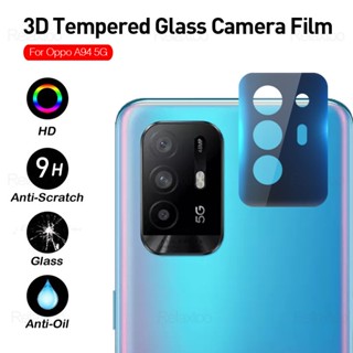 3D กระจกนิรภัยเลนส์กล้อง for OPPO A15 A16 A54 A74 A94 A93 A53 A33 A32 A52 A72 A92 Realme C11 C17 C21 C25 C12 C15