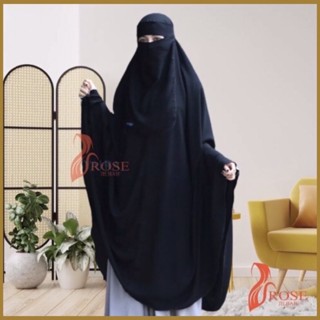 Khimar XXL Syari Niqab Bandana ชุดผ้าพันคอ ไม่ใช่สัตว์เลี้ยง หรูหรา เกรด A