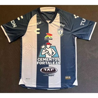 [Fans] 2223 ใหม่ เสื้อยืดลําลอง แขนสั้น ลาย Pachuca สีเทา คุณภาพสูง เหมาะกับการเล่นฟุตบอล