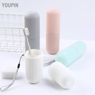 Youpin กระเป๋าใส่แปรงสีฟัน Pp แบบพกพา กันลื่น พร้อมฝาปิด สําหรับเดินทาง